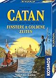 CATAN–Erweiterung für Das Duell–Finstere & Goldene Zeiten, Themensets für das Spiel mit Karten, Strategiespiel, Kartenspiel nur zusammen mit CATAN - Das Duell spielbar, für 2 Spieler ab 10 J