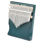 Byrotson Kalimba Thumb Piano 21 Tasten, Kalimba 21 Tasten Massivholz Daumenklavier, Marimba-Musikinstrument Mit Schutzkasten Und Tuninghammer Für Kinder, Erwachsene, Anfänger,A 21key