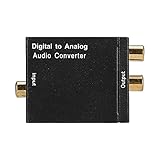 BOLORAMO Digitaler Konverter-Kabeladapter, einfach zu installierender digitaler koaxialer Audio-Adapter mit USB-Stromkabel für Heim- oder professionelle Audioumschaltung