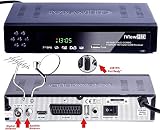 Full HD Combo Freeview HD + Satellitenempfänger, kompatibel mit FreeSat und Sky Dish Records über einen USB-Stick