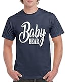 Comedy Shirts - Baby Bear - Herren T-Shirt - Navy/Weiss Gr. L