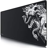 Titanwolf – XXL Gaming Mauspad 900x400 mm - Tischunterlage Mousepad Gaming XXL Groß - Präzision und Geschwindigkeit - Gummiunterseite für stabilen Halt - rutschfest strapazierfähig wasserabw