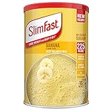 SlimFast Mahlzeit-Shake, Bananengeschmack, neues Rezept, 16 Portionen, 584 g Gew