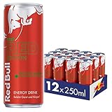 Red Bull Energy Drink, Red Edition Wassermelone, 12er Pack (12 x 250 ml)