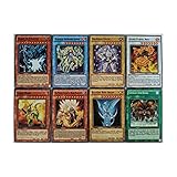 Dásīlín Yu-Gi-Oh Englische Karte 54 Stück (40 reguläre Karten + 14 Flash Cards Legendäre Sammlung mit B