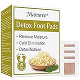 Detox Fußpflaster Fusspflaster, Vitalpflaster Entgiftung, Deep Cleansing Detox Foot Pads, 2021Neueste 2 In 1 Detox-Patch für die Füße, Stress Abbauen, Schlaf Verbessern, 20PC