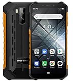 (2019) Ulefone Armor X3 Outdoor Handy mit Unterwassermodus, Android 9.0 5.5 ”IP68 / IP69K Smartphone, Dual-SIM, 2 GB RAM 32 GB ROM, 8MP + 5MP + 2MP, 5000 mAh Akku, Gesichts Entsperrung GPS Orang