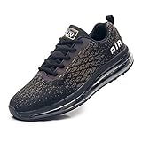 Azooken Laufschuhe Herren Damen Sportschuhe Joggingschuhe Tennisschuhe Straßenlaufschuhe Freizeit Sneaker Outdoor Fitness Gym Traillauf Schuhe（8998-BG44）