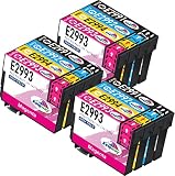 Kingway 29XL Druckerpatronen für Epson 29XL 29 für Epson Expression Home XP-352 XP-342 XP-255 XP-345 XP-442 XP-355 XP-332 XP-452 XP-445 (3 Schwarz,3 Cyan,3 Magenta,3 Gelb, 12-Pack)