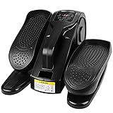 Anbull Ellipsentrainer, Stepper, Unter Tisch Fahrrad, Mini Beintrainer, Fitness Pedaltrainer, Mini Ellipsentrainer Heimtrainer für Büroangestellte, Senioren, Sportbeg