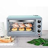 Elektrischer Dampfbackofen, automatischer intelligenter Mini-Pizzaofen mit Mehreren Funktionen, präzise Temperaturregelung bei 100 ℃ -250 ℃, 4 Heiz- und Backmodi, 60-Minuten-Zeitauswahl, leck