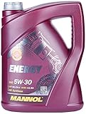 MANNOL Energy 5W-30 API SL/CF Motorenöl, 5 L