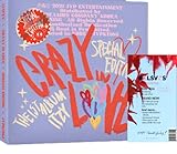 JYP Ent. ITZY - Crazy IN Love [PHOTOBOOK ver.] (Special Edition) 1 Album+BolsVos K-POP Webzine (20p), Decorative Stickers,