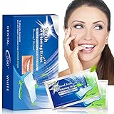 Zahnaufhellung-Streifen - Bleaching Stripes Set - White Stripes - Zahnbleaching - professionelles Bleaching für weiße Zähne - effektives Zahnpflege-Kit – Teeth whitening Kit - 56 Stück