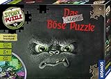 KOSMOS 680794 Story Puzzle: Das kleine Böse Puzzle, 200 Teile, interaktives Puzzle-Abenteuer mit Grusel-Spaß, Lesen - Puzzeln - Rätsel lösen, für Kinder ab 8 J