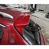 TYZM prämie Abs Material Auto Heckspoiler, Für Peugeot 206 207 2008-2011 Car Rear Spoiler Dekorativer Kofferraumspoiler, Einfache I