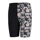 Speedo Star Wars Allover Jungs Schwimmhose, Schwarz/Weiß/Orange, 15-16 J