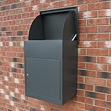 Paketkasten Paketbriefkasten Briefkasten für Pakete Briefkasten mit Paketfach Paketbox Postbox Paket-Dropbox Paketstation für zuhause Paket-Standbriefkasten Paket-Briefkasten abschließbar G