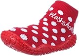 Playshoes Mädchen Aqua-Socke Punkte Dusch-& Badeschuhe, Rot (rot 8), 22/23 EU