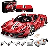 DioMate CADA C61042W Master Technical Module 488 Sports Car, 1: 8 3187 Parts Module Racing and Remote-Controlled Car with Electric M