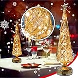 Ruiyete Außendekorationen, Weihnachten Dieses Schlafzimmer Lichter, Vorhang Garten Hochzeit Baum Licht Design String Home Weihnachtslichter Fenster Party Jahr LED Ind LED Licht (Gold)