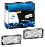 2 x Premium LED Kennzeichenbeleuchtung Q7 A4 S4 B6 B7 8E A6 S6 4F C6 A3 8P KB24