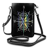 Kompass Wind Rose Crossbody Tasche Kleine Handy Geldbörse Casual Schultertasche für F