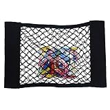FFKL 39 * 25 Cmcar Back Heck-Kofferraum-Sitz Elastische String Net Magic Aufkleber Mesh Aufbewahrungstasche Taschenkäfig Auto Organizer Sitznrücksack