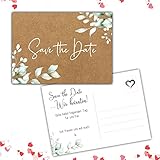 25 save the date Karten Hochzeit Wir heiraten Einladung Wedding Hochzeitsfeier Save the Date Postkarten H