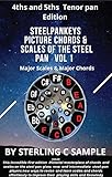 Steel Pan keys Picture Chords & Scales Of The Steel Pan: Major scales and major chords (English Edition)