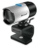 Microsoft 5WH-00002 LifeCam Studio Webcam (Full-HD, HD-Ready), Schwarzes Silb