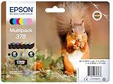 Epson Original 378 Tinte Eichhörnchen (XP-8500 XP-8600 XP-8605, Amazon Dash Replenishment-fähig, Multipack, 6-farbig)