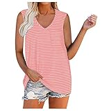 JKOAGH Babydoll Damen sexy große größen Rock Damen Herbst weisser Rock Baumwoll Tshirt Damen Umstandshose Oversize Pullover Damen(Pink,XL)