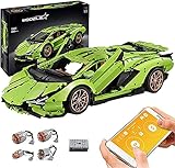 MOMAMO Technik-Bausteine für Lamborghini Centenario Auto-Sportwagen, 3868Teile 1: 8 Sportwagen-Bausteine Bausatz Moc-Klemm-Bausteine Kompatibel mit Lego T