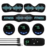 Flytise USB Muscle Trainer Elektrostimulation der Bauchmuskulatur Multifunktionales Fitnesszubehör ABS Sculpting Massager Pad Home Gym Baucharmmassageg