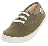 victoria Unisex – Kinder Espadrilles 106613-KIDS Plimsoll 1915 Canvas KAKI 19