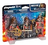 PLAYMOBIL Novelmore 70642 3er Set Burnham Raiders, Ab 4 J