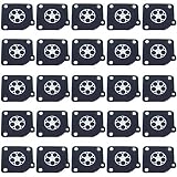 Runtodo A015006 Vergaser-Membran 25 Stück für ZAMA C1-M2B C1S-E1 C1S-E2 C1S-H4A C1S-H4B C1S-H4C C1S-H8 C1S-H8A C1S-K1D C1S-S3