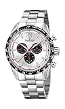 Candino Herren Chronograph Quarz Uhr mit Edelstahl Armband C4682/1