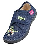 Beck Dino Flache Hausschuhe, Blau (Dunkelblau 05), 31 EU