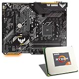 AMD Ryzen 5 3600 / ASUS TUF B450-PLUS Gaming Mainboard Bundle | CSL PC Aufrüstkit | AMD Ryzen 5 3600 6X 3600 MHz, GigLAN, 7.1 Sound, USB 3.1 | Aufrüstset | PC Tuning