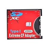 LEAGY SD Adapter Wireless WiFi SD MMC SDHC SDXC Slot auf CF Typ I Compact Flash Memory Adapter High Speed für SLR
