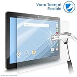 Karylax Displayschutzfolie aus flexiblem Nano-Glas, Härtegrad 9H, ultradünn, 0,2 mm und 100 % transparent, für Medion Lifetab S10351 25,7 cm (10,1 Zoll) Tab