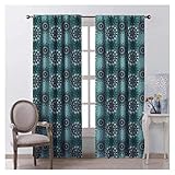 HANHJ VIIPOO Verdunkelungs-vorhänge Öse Für Wohnzimmer Gardinen Blickdicht Ösen Gardinen Gardinen Wohnzimmer Thermo Gardinen Blickdicht Kinder Vorhänge,C-220 * 215 cm (B x H)