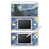 DeinDesign Skin kompatibel mit Nintendo DS Lite Folie Sticker Kunst Vincent Van Gogh The Starry Nig