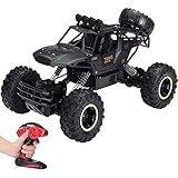 QHYZRV 1/12 Scale Large Size RC Cars 4WD High Speed ​​RC Monster Trucks, für Erwachsene Jungen Kinder - Funkgesteuerte RC Off Road Elektronische Hobby Grade Ferng