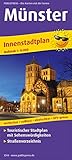 Münster: Touristischer Innenstadtplan mit Sehenswürdigkeiten und Straßenverzeichnis. 1:16000 (Stadtplan: SP)