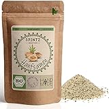 SPINTZ 500g Bio Hanfsamen geschält - ganze Hanfsaat aus kontrolliert biologischem Anbau - vegane Hanf Samen - Superfood mit hohem Proteingehalt - natürlich, ohne Zusätze | plastikfrei verpack