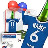 PERSONALISIERTES Geschenk passend für Hansa Rostock Fanartikel Fans | Fußball Männer Geschenk-Überraschung Trikotkühler + Zäpfchen Geburtstag Weihnachten by Ligakak