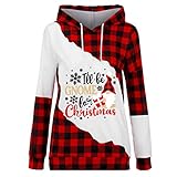 Weihnachtspulli Damen Elegant Teenager MäDchen Weihnachtspulli Strickpullover Festival Casual Sweater Sweatshirtswinter Lange äRmel Weihnachtspullover Streetwear Bluse Top